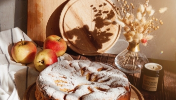 Torta de Manzana y Pasas, Otra Forma Para Comenzar Diciembre